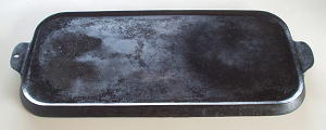 rectangular cast iron griddle - griswold #8