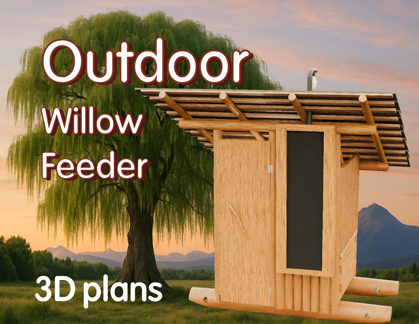 Outdoor Willow Feeder plans